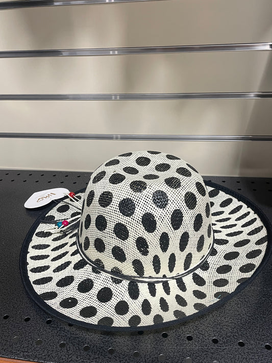 IMO Polka Dots- Black dots on White
