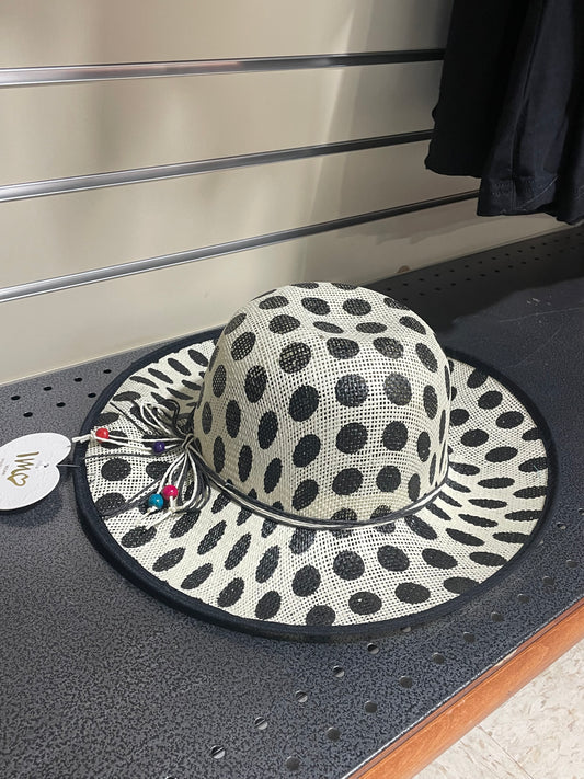 IMO Polka Dots- Black dots on White