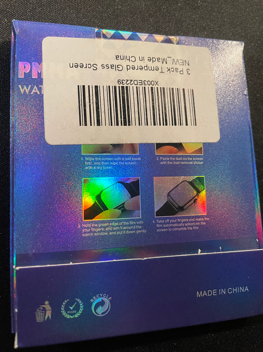 Original PMMA SmartWatch High-Density Tempered Glass Cover